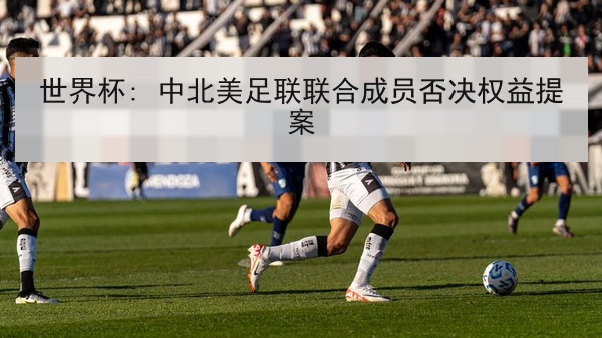 世界杯: 中北美足联联合成员否决权益提案